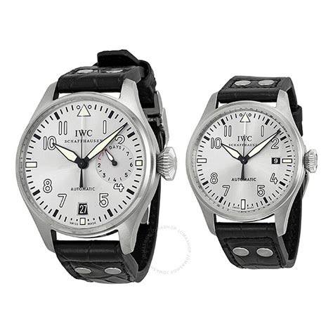 iwc father son watch|IWC Big Pilot Rhodium Dial Leather Strap Father and .